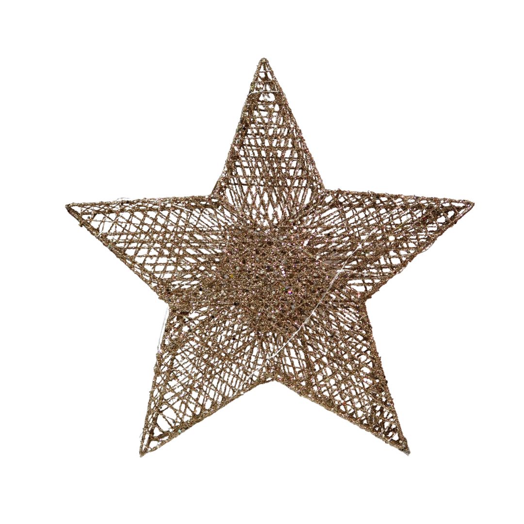 ŚWIECĄCA GWIAZDA LED ZŁOTA - obrazek 3