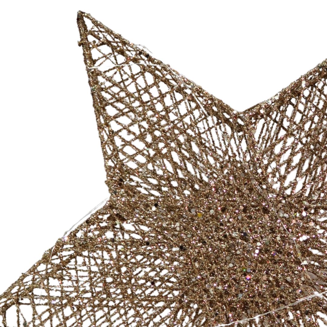 ŚWIECĄCA GWIAZDA LED ZŁOTA - obrazek 2