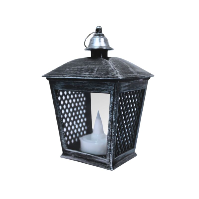 LAMPION LED SREBRNY - obrazek 3